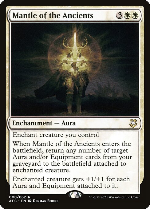 Magic the Gathering Card - Mantle of the Ancients - MTG Circle