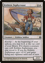 Magic the Gathering Card - Kithkin Zephyrnaut - MTG Circle