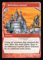 Magic the Gathering Card - Relentless Assault - MTG Circle