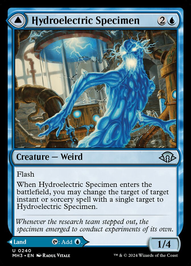 Magic the Gathering Card - Hydroelectric Specimen - MTG Circle