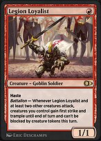 Magic the Gathering Card - Legion Loyalist - MTG Circle