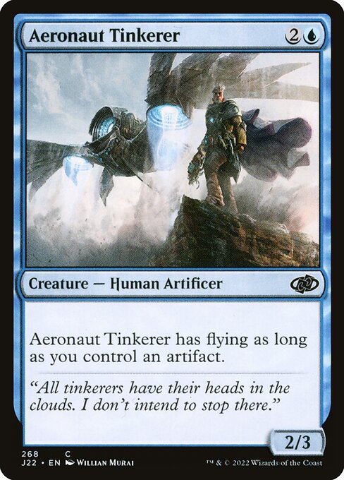 Magic the Gathering Card - Aeronaut Tinkerer - MTG Circle