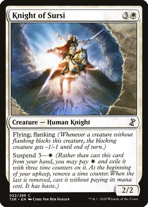Magic the Gathering Card - Knight of Sursi - MTG Circle