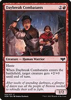 Magic the Gathering Card - Daybreak Combatants - MTG Circle