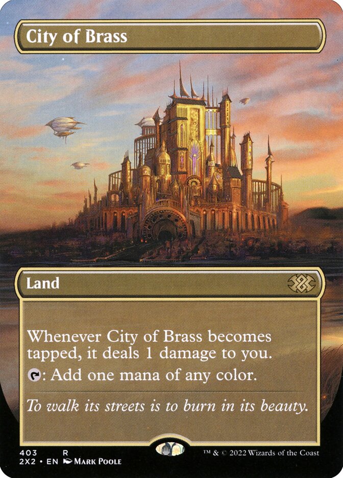 Magic the Gathering Card - City of Brass - MTG Circle