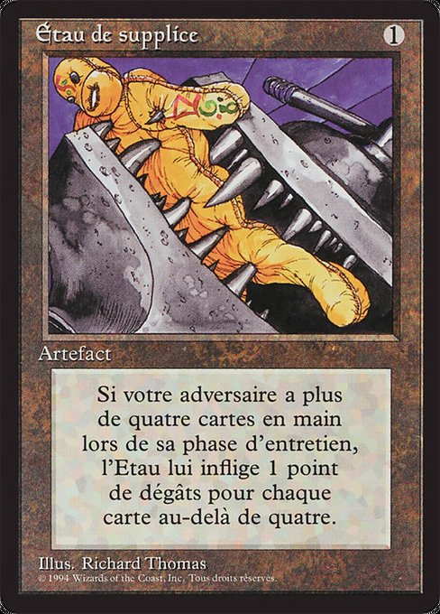 Magic the Gathering Card - Black Vise - MTG Circle