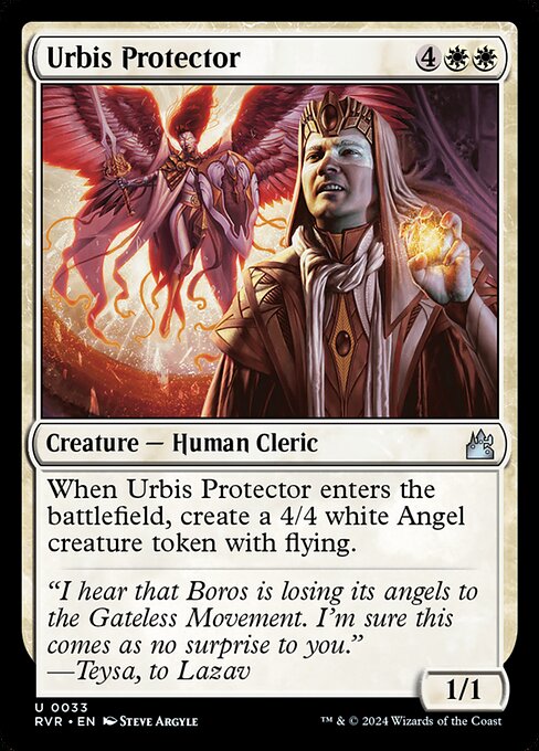 Magic the Gathering Card - Urbis Protector - MTG Circle