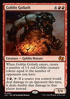 Magic the Gathering Card - Goblin Goliath - MTG Circle