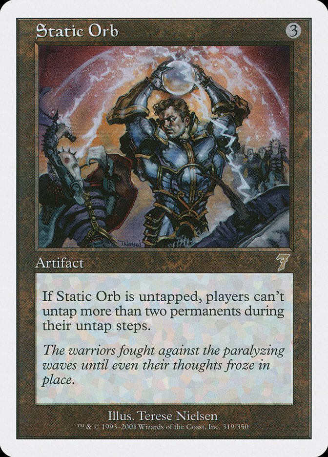 Magic the Gathering Card - Static Orb - MTG Circle