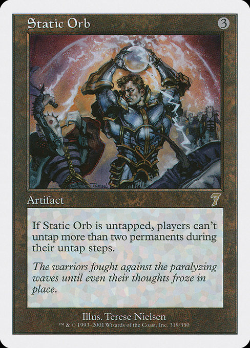 Magic the Gathering Card - Static Orb - MTG Circle