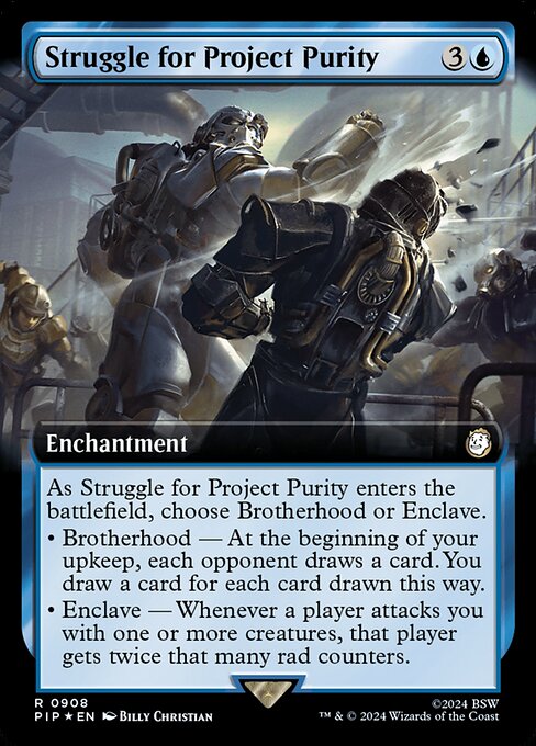 Magic the Gathering Card - Struggle for Project Purity - MTG Circle