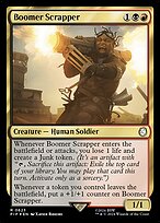 Magic the Gathering Card - Boomer Scrapper - MTG Circle
