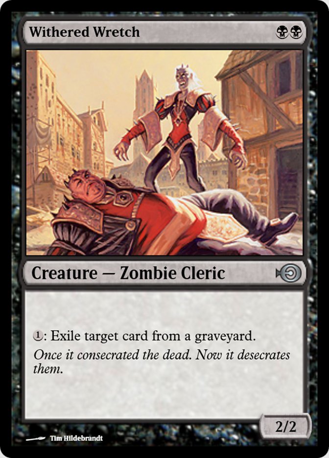 Magic the Gathering Card - Withered Wretch - MTG Circle