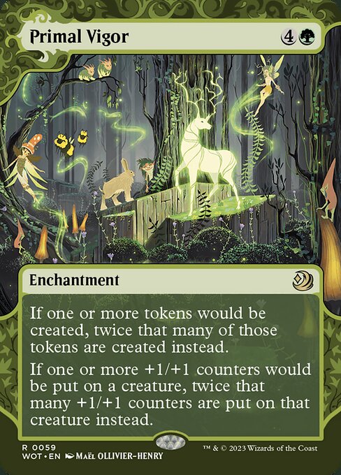 Magic the Gathering Card - Primal Vigor - MTG Circle