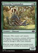Magic the Gathering Card - Drowsing Tyrannodon - MTG Circle