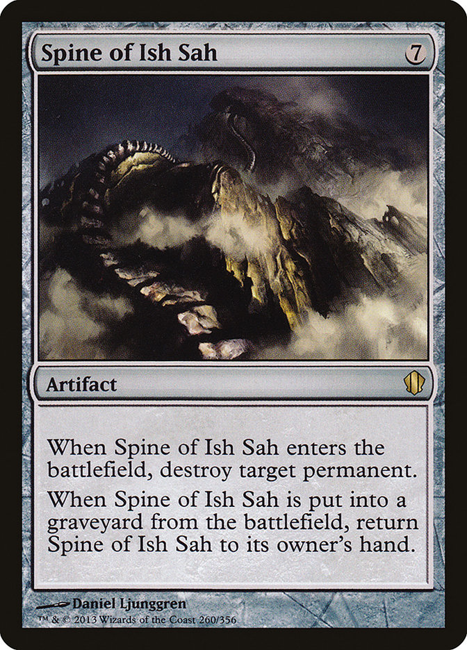 Magic the Gathering Card - Spine of Ish Sah - MTG Circle