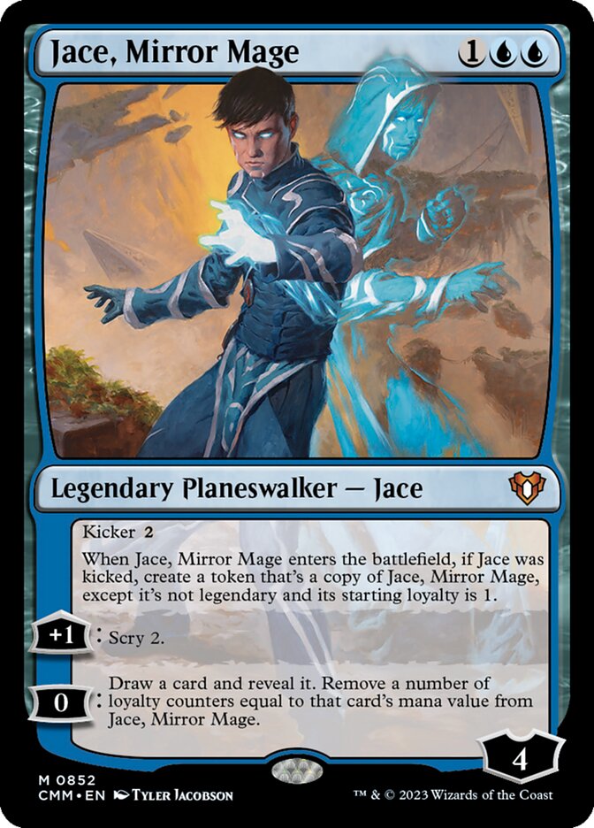 Magic the Gathering Card - Jace, Mirror Mage - MTG Circle