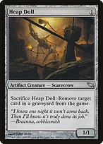 Magic the Gathering Card - Heap Doll - MTG Circle
