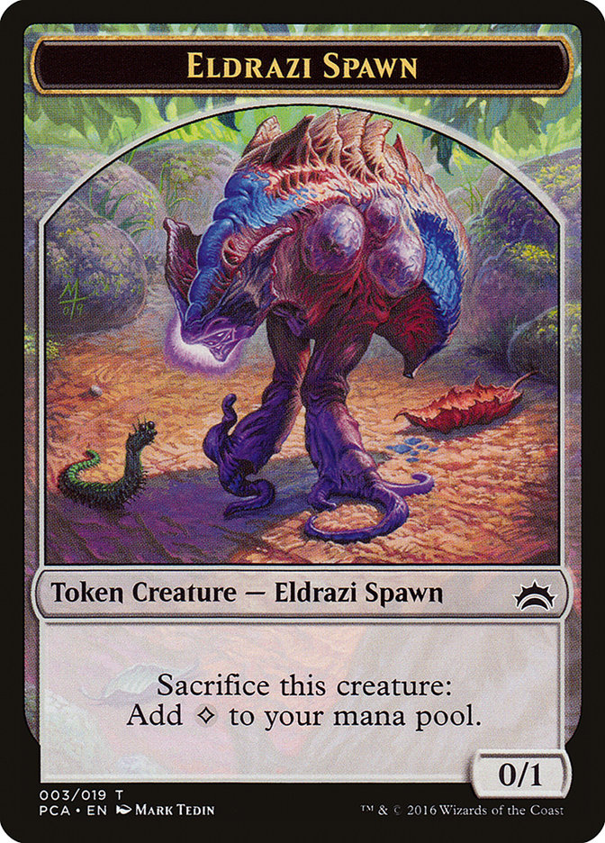 Magic the Gathering Card - Eldrazi Spawn - MTG Circle