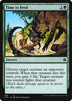 Magic the Gathering Card - Time to Feed - MTG Circle