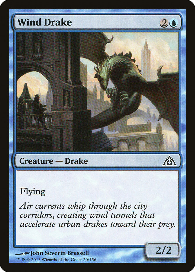 Magic the Gathering Card - Wind Drake - MTG Circle