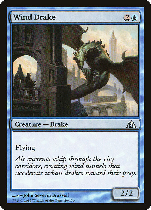 Magic the Gathering Card - Wind Drake - MTG Circle