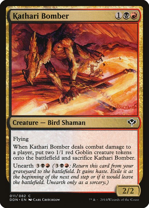 Magic the Gathering Card - Kathari Bomber - MTG Circle