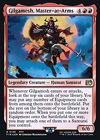 Magic the Gathering Card - Gilgamesh, Master-at-Arms - MTG Circle