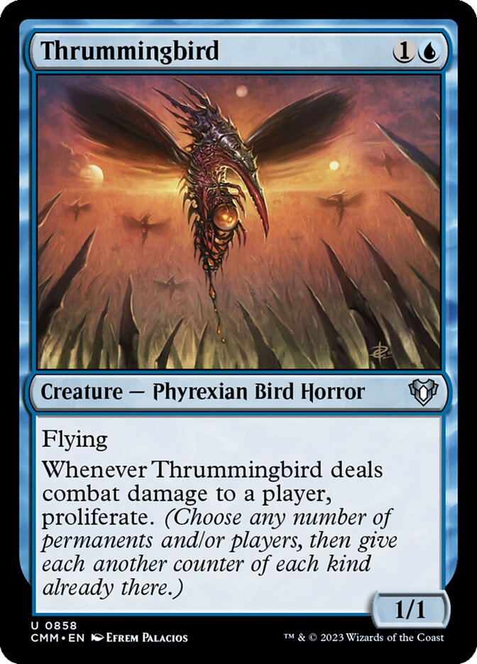 Magic the Gathering Card - Thrummingbird - MTG Circle