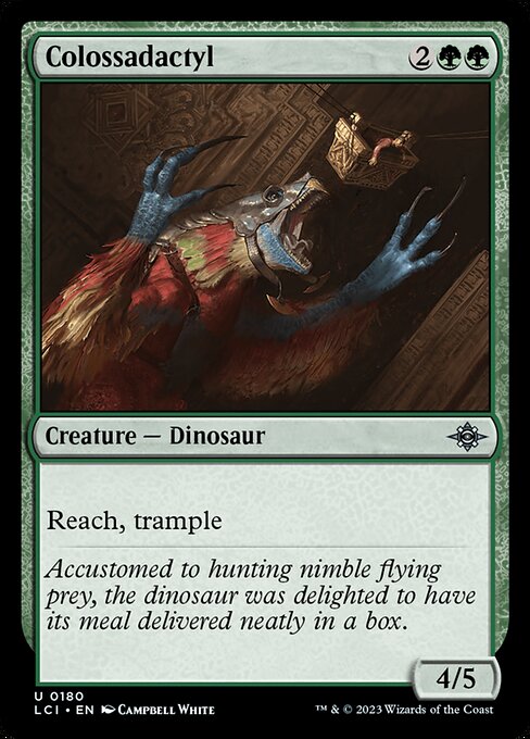 Magic the Gathering Card - Colossadactyl - MTG Circle