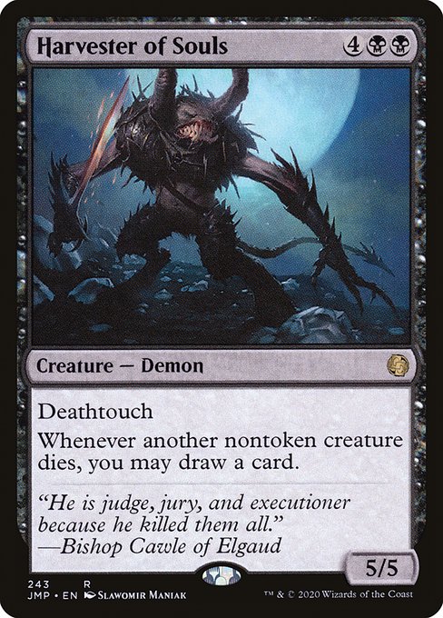 Magic the Gathering Card - Harvester of Souls - MTG Circle