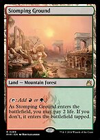 Magic the Gathering Card - Stomping Ground - MTG Circle