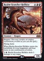 Magic the Gathering Card - Realm-Scorcher Hellkite - MTG Circle