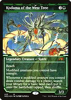 Magic the Gathering Card - Kodama of the West Tree - MTG Circle