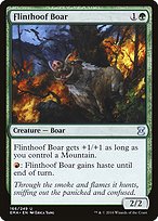 Magic the Gathering Card - Flinthoof Boar - MTG Circle