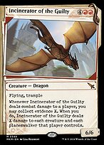 Magic the Gathering Card - Incinerator of the Guilty - MTG Circle