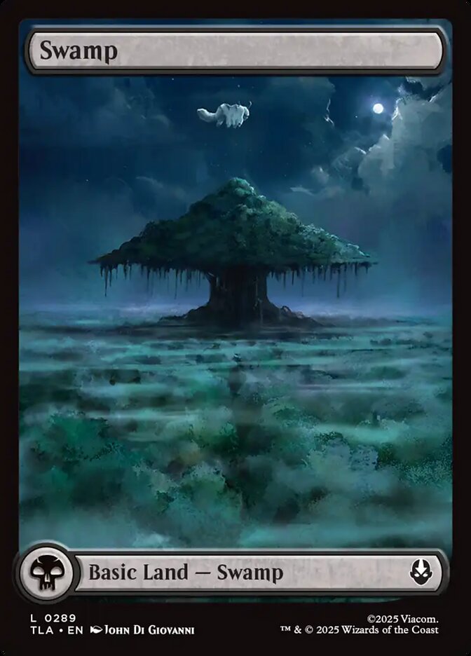 Magic the Gathering Card - Swamp - MTG Circle