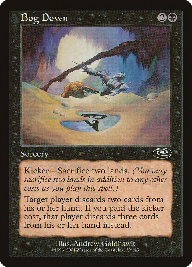 Magic the Gathering Card - Bog Down - MTG Circle