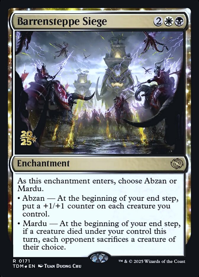 Magic the Gathering Card - Barrensteppe Siege - MTG Circle