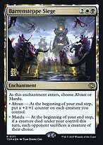 Magic the Gathering Card - Barrensteppe Siege - MTG Circle