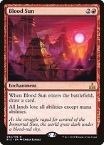 Magic the Gathering Card - Blood Sun - MTG Circle