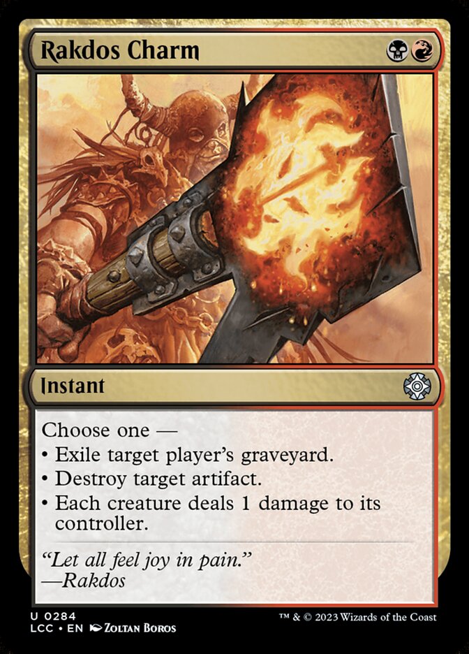 Magic the Gathering Card - Rakdos Charm - MTG Circle