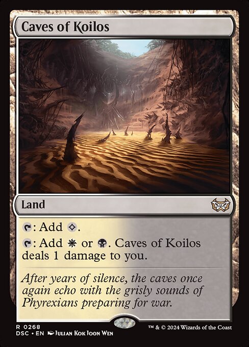 Magic the Gathering Card - Caves of Koilos - MTG Circle