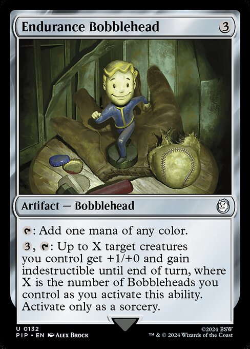 Magic the Gathering Card - Endurance Bobblehead - MTG Circle