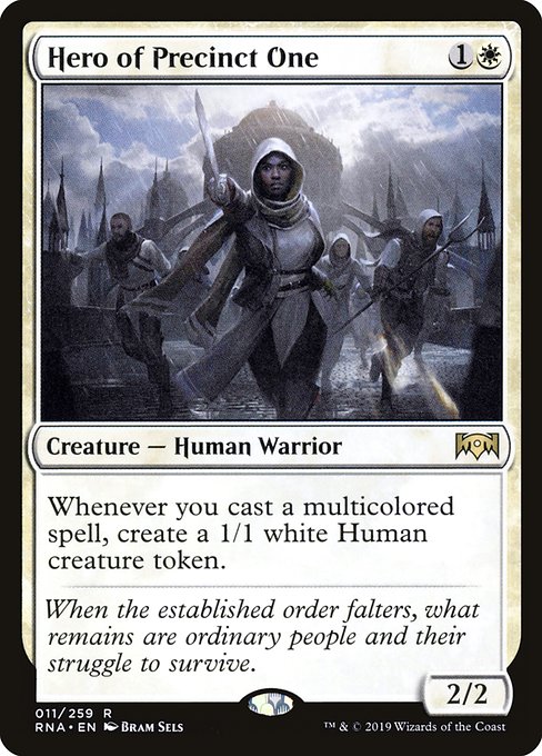 Magic the Gathering Card - Hero of Precinct One - MTG Circle