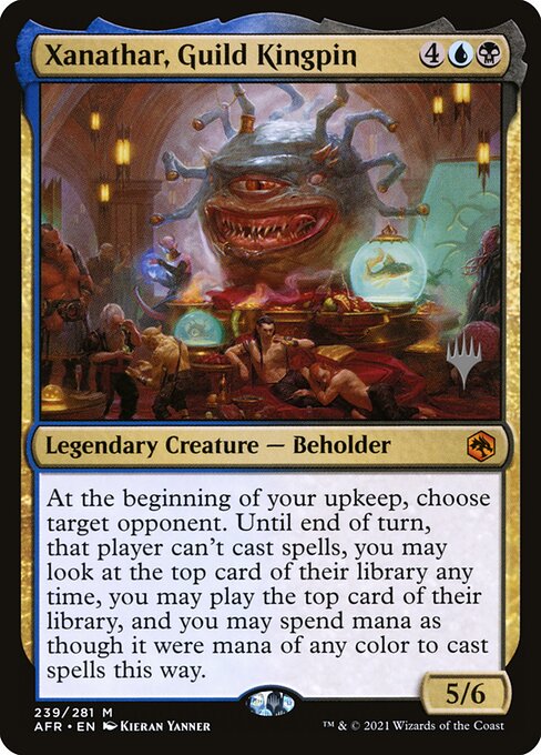 Magic the Gathering Card - Xanathar, Guild Kingpin - MTG Circle