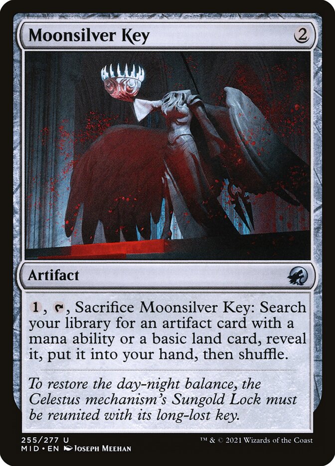 Magic the Gathering Card - Moonsilver Key - MTG Circle