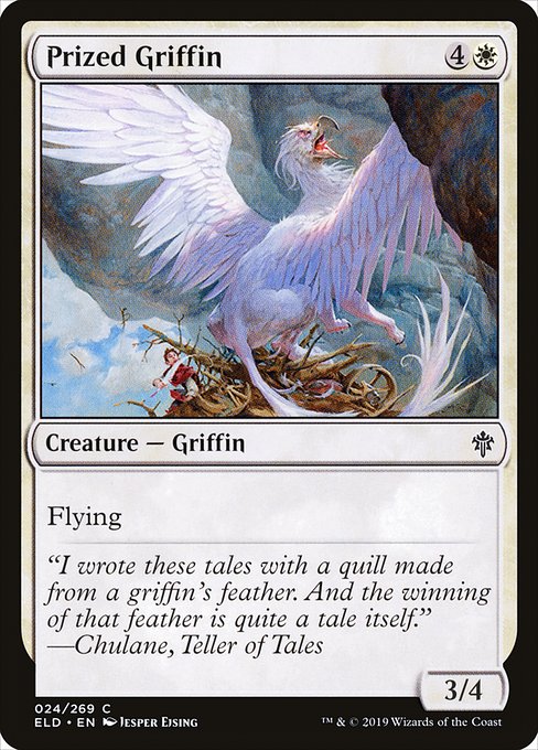 Magic the Gathering Card - Prized Griffin - MTG Circle