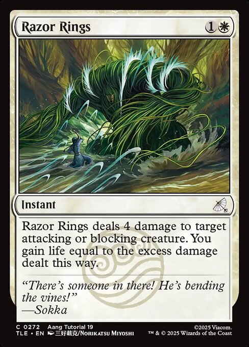 Magic the Gathering Card - Razor Rings - MTG Circle