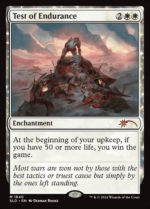 Magic the Gathering Card - Test of Endurance - MTG Circle